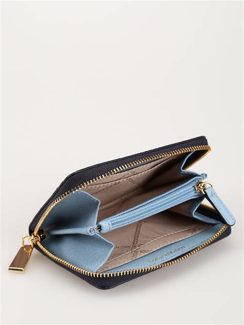 michael kors portemonnaie blau|michael kors purses blue.